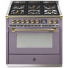 Aragaz Lofra RBI66MFT/CI, 60x60 cm, gaz, 4 arzatoare, grill, aprindere electronica, timer, crem