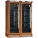 Vitrina de vinuri Klimaitalia CLW 820 L cu 2 usi, capacitate 764 litri, temperatura +4°/ +18°C, alb