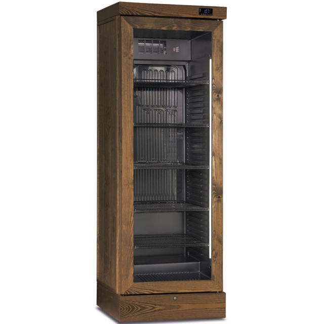 Vitrina de vinuri Klimaitalia CLW 420 L, capacitate 382 litri, temperatura +4°/ +18°C, nuc
