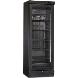 Vitrina de vinuri Klimaitalia CLW 420 L, capacitate 382 litri, temperatura +4°/ +18°C, negru
