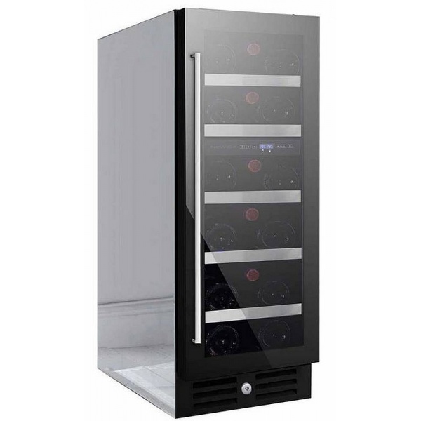 Racitor de vinuri Caso WineMaster Touch A one, 44 sticle, 117 W, negru/otel inoxidabil