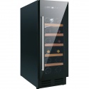 Vitrina de vinuri Nevada Concept NW20S-FG, 20 sticle, negru