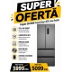 Combina frigorifica Haier HRF-521DM6, A+, 435 kWh/an, 343 L, 178 L, argintiu