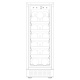 Vitrina de vinuri Nevada Wood NW20S-FGW, 20 sticle, doua zone, lemn palisandru