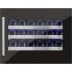 Vitrina de vinuri Nevada Concept NW24S-FGL, 24 sticle, negru