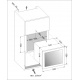 Vitrina de vinuri Nevada Concept NW24S-FGL, 24 sticle, negru