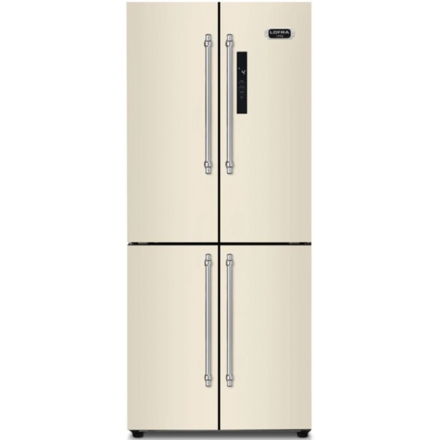 Side by Side Lofra Dolcevita GFRBI819/O, Capacitate 519L, No Frost, 4 Usi, H 186 cm, Crem