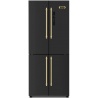 FRIGIDER HAIER HRF-628DF6, A+, 449 kWh/an, 380 L, 199 L, argintiu