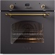 Cuptor electric incorporabil ILVE Nostalgie OV60SNE3, 60 cm, 60l, 10 functii gatire, convectie, functie ECO, negru mat Cuptor electric incorporabil ILVE Nostalgie OV60SNE3, 60 cm, 60l, 10 functii gatire, convectie, functie ECO, negru mat