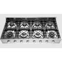 Aragaz Tecnogas P1X66M4VC, 60 cm, gaz, 4 arzatoare, grill, otel inoxidabil