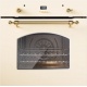 Aragaz Lofra RBI66MFT/CI, 60x60 cm, gaz, 4 arzatoare, grill, aprindere electronica, timer, crem