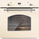 Cuptor electric incorporabil ILVE Nostalgie OV60SNE3, 60 cm, 60l, 10 functii gatire, convectie, functie ECO, alb antic Cuptor electric incorporabil ILVE Nostalgie OV60SNE3, 60 cm, 60l, 10 functii gatire, convectie, functie ECO, alb antic