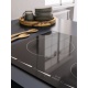 Plita inductie incorporabila ILVE Professional Plus KHVI90, 90 cm, 5 zone gatit, booster, functie Bridge, sticla ceramica neagra
