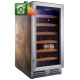 Vitrina de vinuri Nevada Wood NW33S-SW, 33 sticle, lemn palisandru