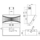 Hota design Baraldi Pratika 01PRA060STB80, 60 cm, 800 m3/h, inox