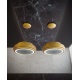 Hota insula suspendata Sirius SILT 27 HIVE-GOLD, 69 cm, 550 m3/h, ceramica, Auriu