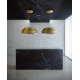 Hota insula suspendata Sirius SILT 27 HIVE-GOLD, 69 cm, 550 m3/h, ceramica, Auriu