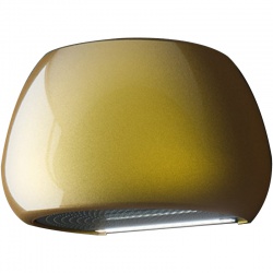 Hota decorativa de perete Sirius SLT 106 LINK-GOLD, 60 cm, 600 m3/h, ceramica, Auriu