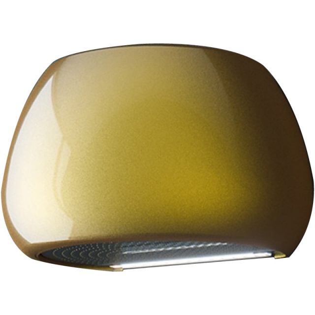 Hota decorativa de perete Sirius SLT 106 LINK-GOLD, 60 cm, 600 m3/h, ceramica, Auriu