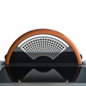 Hota incorporabila downdraft Sirius S-DD13 SUNRISE, 88 cm, 690 m3/h, inox+sticla, negru/cupru