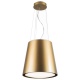 Hota insula SILT 28 LAMP, 48 cm, 550 m3/h, lumina ambientala, Auriu