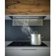 Hota design Baraldi Surf 01SUR090BL70, 90 cm, 700 m3/h, sticla neagra