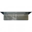Hota design Baraldi Surf 01SUR090BL70, 90 cm, 700 m3/h, sticla neagra