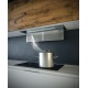 Hota design Baraldi Surf 01SUR090BL70, 90 cm, 700 m3/h, sticla neagra