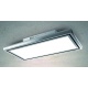 Hota de tavan Baraldi Flexia free 01FLEFR090WH90, 90 cm, 900 m3/h, inox / alb