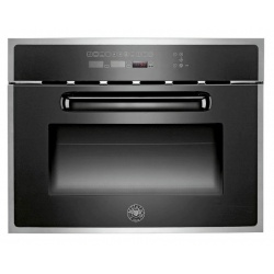 Cuptor incorporabil Bertazzoni Design F60CONXA/12, 60cm, 65l, grill electric, convectie, stica neagra / inox