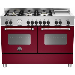 Aragaz Tecnogas P1X66M4VC, 60 cm, gaz, 4 arzatoare, grill, otel inoxidabil