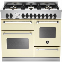 Aragaz Tecnogas P1X66M4VC, 60 cm, gaz, 4 arzatoare, grill, otel inoxidabil