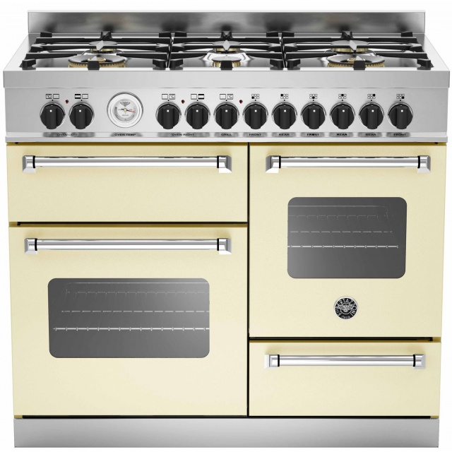 Aragaz Tecnogas P1X66M4VC, 60 cm, gaz, 4 arzatoare, grill, otel inoxidabil