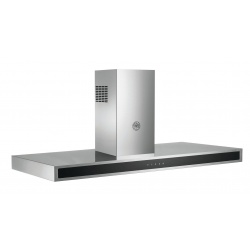 Hota design Baraldi Surf 01SUR090BL70, 90 cm, 700 m3/h, sticla neagra