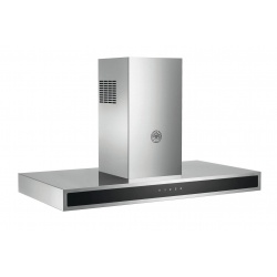 Hota design Baraldi Surf 01SUR090BL70, 90 cm, 700 m3/h, sticla neagra