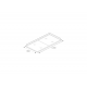 Hota decorativa Bertazzoni Design KG90CONXA, 90 cm, 1 motor, 800 m3/h, inox / sticla neagra