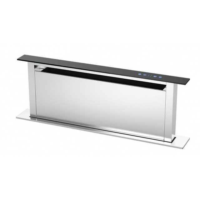 Hota design Baraldi Surf 01SUR090BL70, 90 cm, 700 m3/h, sticla neagra