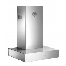 Hota design Baraldi Surf 01SUR090BL70, 90 cm, 700 m3/h, sticla neagra