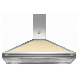 Hota decorativa Bertazzoni Heritage K120HERVIA, 120 cm,1 motor, 800 m3/h, inox / visiniu