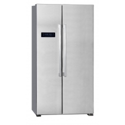 Side by Side Exquisit SBS550-4A, Clasa A+, 517L, No Frost, inox