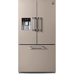 Side by Side Steel Ascot AFR9F , Clasa A+, 536L, No Frost, Dispenser Apa, Twist Ice Maker, crem inchis