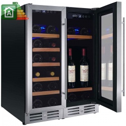 Racitor de vinuri Caso WineMaster Touch A one, 44 sticle, 117 W, negru/otel inoxidabil