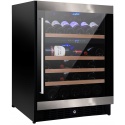 Racitor de vinuri Caso WineMaster Touch A one, 44 sticle, 117 W, negru/otel inoxidabil
