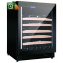 Vitrina de vinuri Nevada Concept NW54S-FG, 54 sticle, Negru