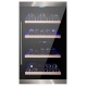 Vitrina de vinuri incorporabila Nevada Concept NW40D-WFG, 40 sticle, doua zone, alb Vitrina de vinuri incorporabila Nevada Concept NW40D-WFG, 40 sticle, doua zone, alb
