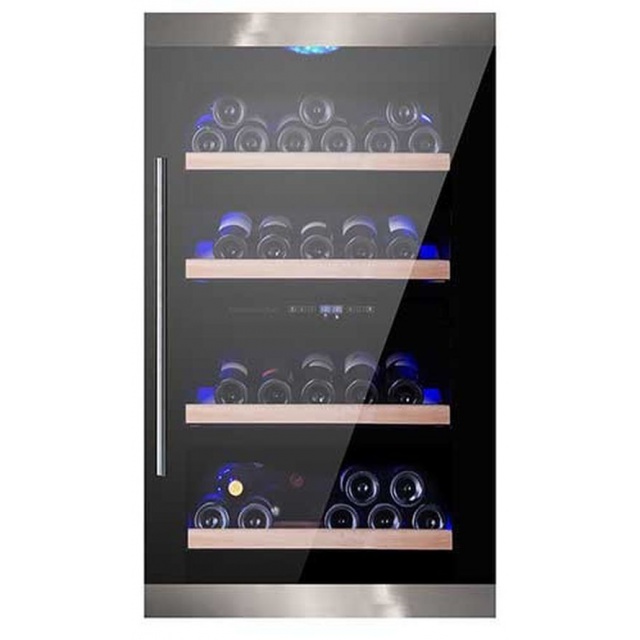 Racitor de vinuri Caso WineMaster Touch A one, 44 sticle, 117 W, negru/otel inoxidabil