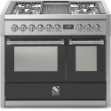 Aragaz Lofra RBI66MFT/CI, 60x60 cm, gaz, 4 arzatoare, grill, aprindere electronica, timer, crem