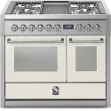 Aragaz Lofra RBI66MFT/CI, 60x60 cm, gaz, 4 arzatoare, grill, aprindere electronica, timer, crem