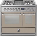 Aragaz Lofra RBI66MFT/CI, 60x60 cm, gaz, 4 arzatoare, grill, aprindere electronica, timer, crem
