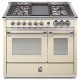 Aragaz Lofra RBI66MFT/CI, 60x60 cm, gaz, 4 arzatoare, grill, aprindere electronica, timer, crem